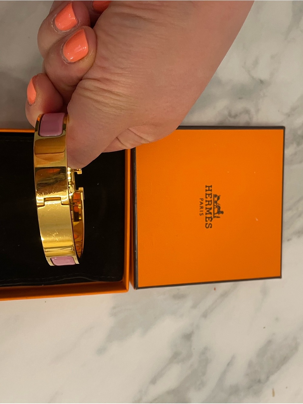 Hermes Clic H Bracelet - Picture 4 of 5